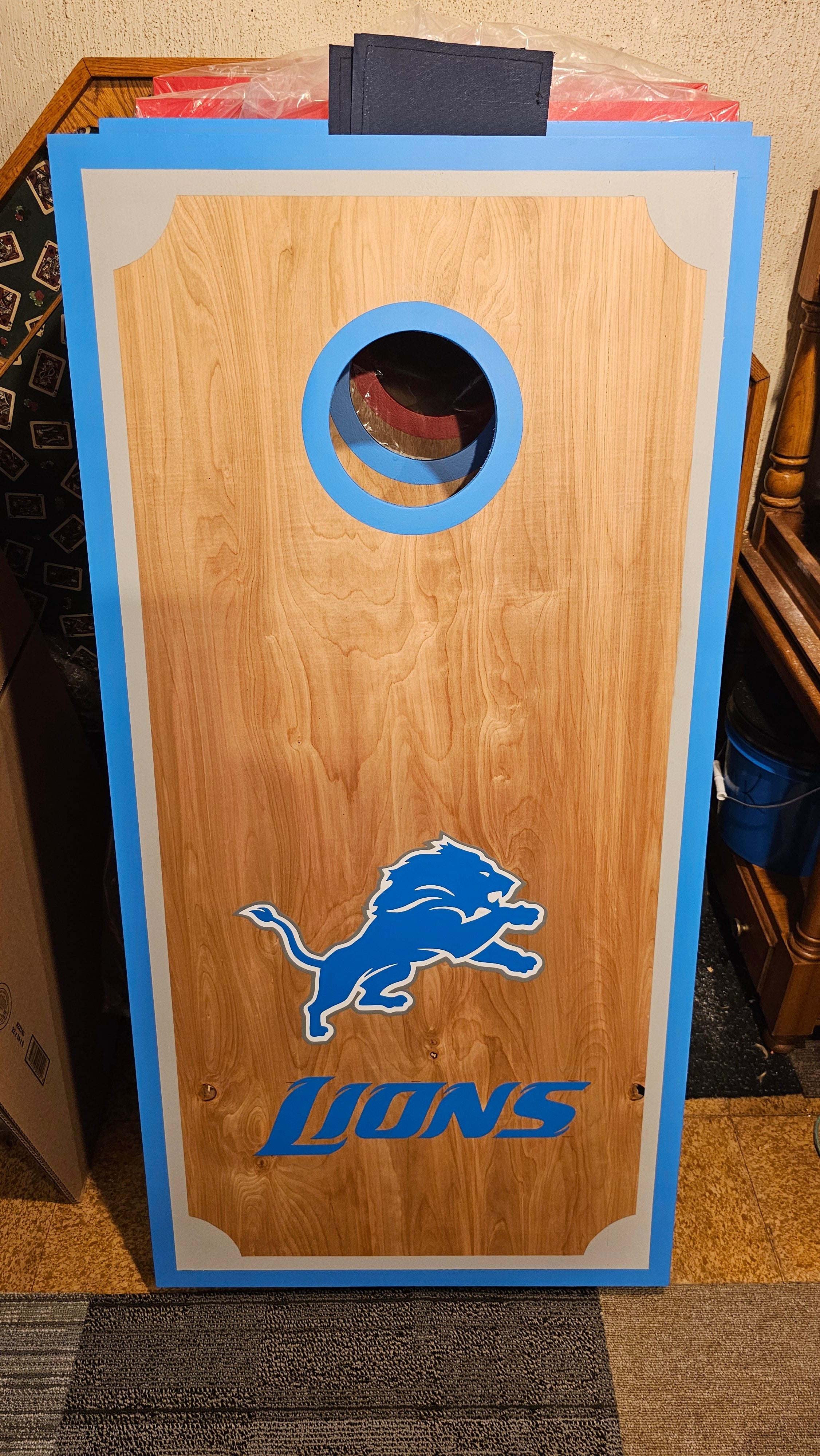 Detroit Lions Cornhole Set