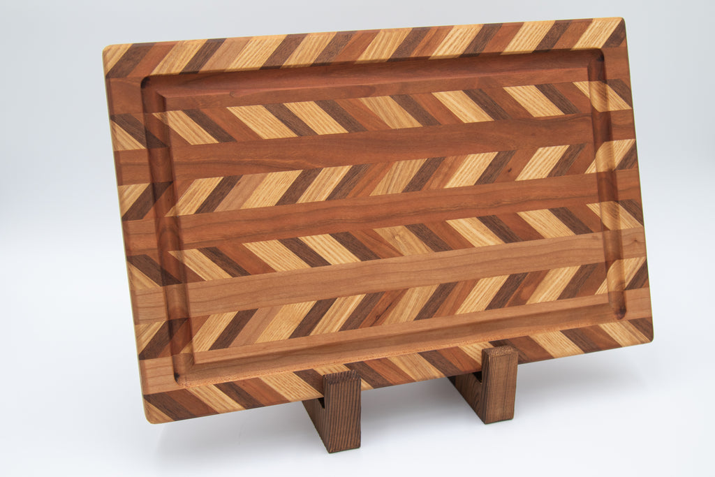 Chevron Style Cutting Board