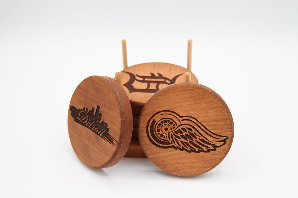Detroit Sports Teams Coaster set