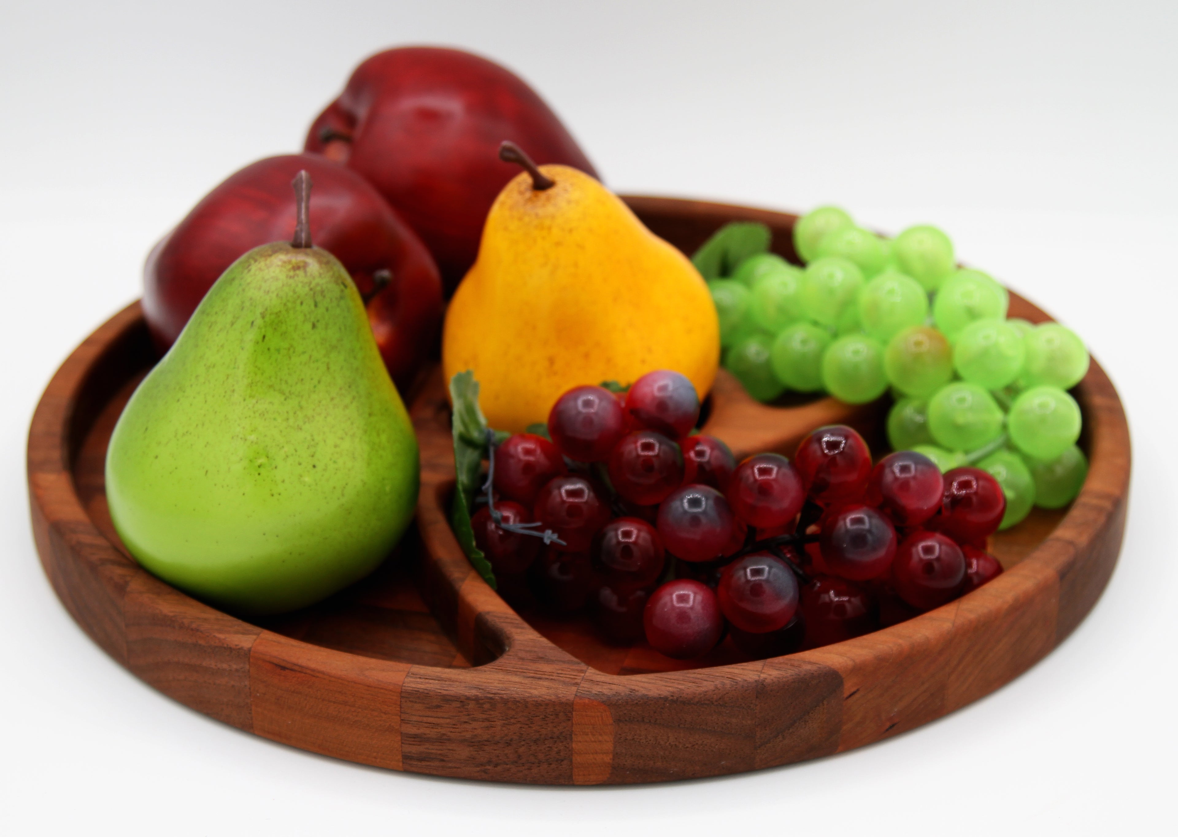 Round Four Compartment Serving Tray
